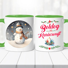 Karácsonyi Bögre - Hóember - 0