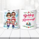 Családi karácsonyi bögre – szülőknek és gyerekeknek-1