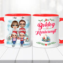 Családi karácsonyi bögre – szülőknek és gyerekeknek-8