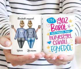 Barátnős bögre – legjobb barátnőknek