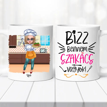 Ajándék bögre – legjobb szakácsnőnek