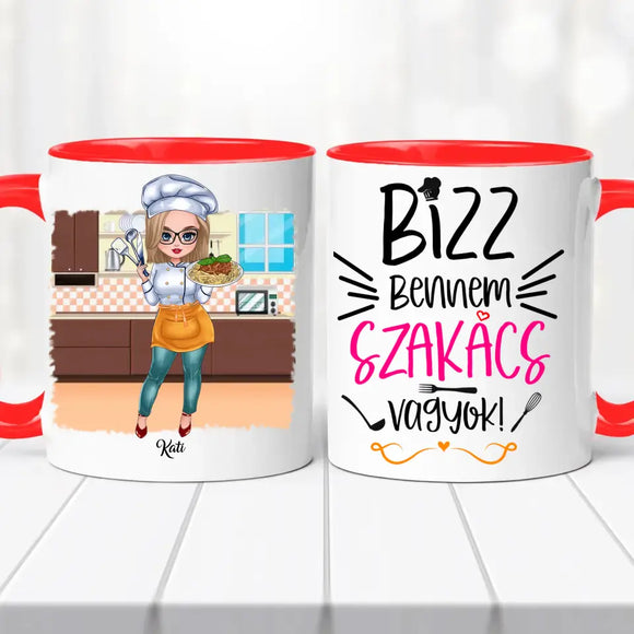 Ajándék bögre – legjobb szakácsnőnek