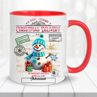 Karácsonyi bögre – egyedi kivitel