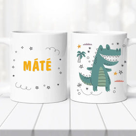 Állatos bögre – saját névvel, egyedi stílus - 0