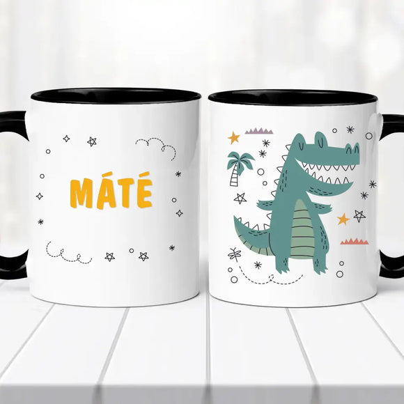 Állatos bögre – saját névvel, egyedi stílus