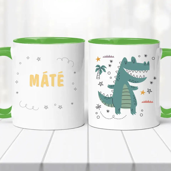 Állatos bögre – saját névvel, egyedi stílus