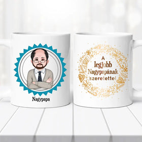 Legjobb Nagypapa Bögre - 0