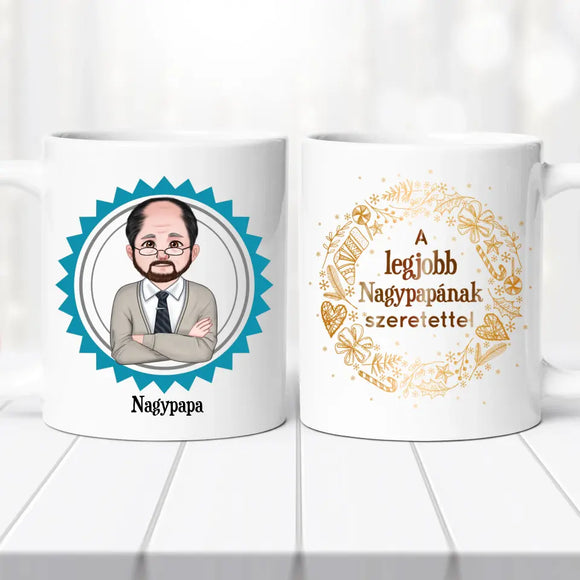 Legjobb Nagypapa Bögre
