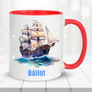 Névre szóló Hajós Bögre-3