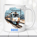 Névre szóló Vonatos Bögre-2