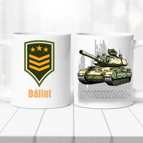 Tankos bögre – névvel személyre szabva - 0