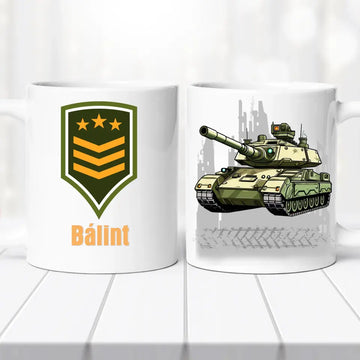 Tankos bögre – névvel személyre szabva - 0