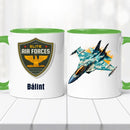 Repülős bögre – névvel és repülő jelekkel-10