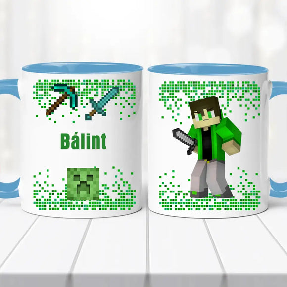 Minecraft könyvek – névvel