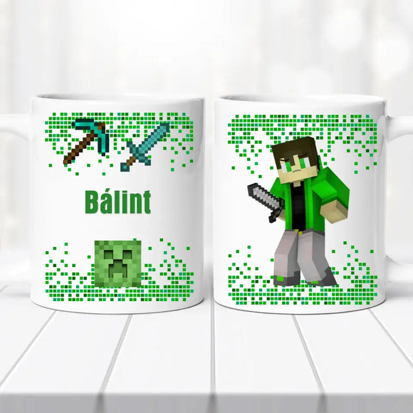 Minecraft könyvek – névvel