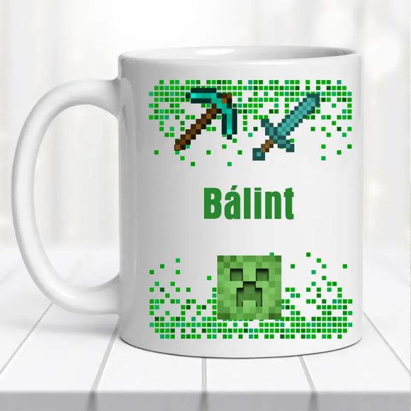 Minecraft könyvek – névvel