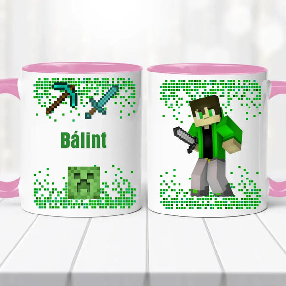 Minecraft könyvek – névvel