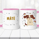 Saját Neves Kutyás Bögre-4