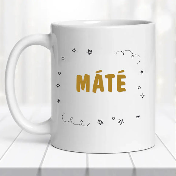 Saját Neves Kutyás Bögre