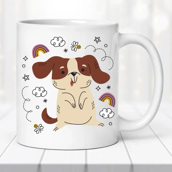 Saját Neves Kutyás Bögre