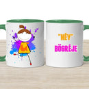 Névre szóló bögre – lányos stílusban-9