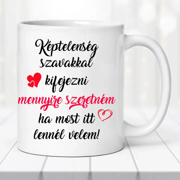Valentin napi bögre – szerelmeseknek