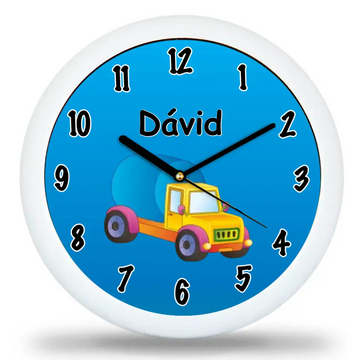 Egyedi neves óra választható járművel