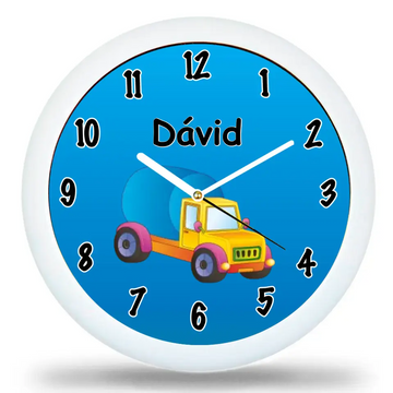 Egyedi neves óra választható járművel - 0