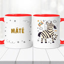 Névre szóló bögre – afrikai állatos-7