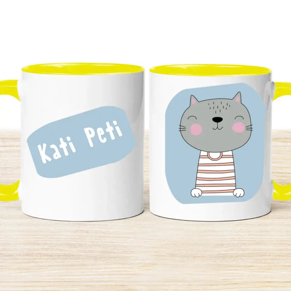 Állatos bögre – névre szóló, egyedi dizájnnal