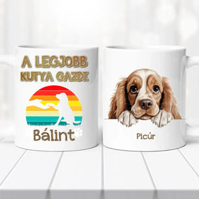 Legjobb kutya gazdi bögre