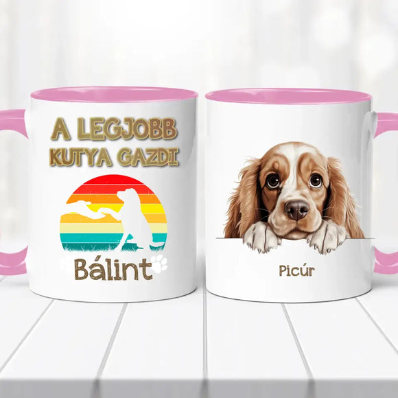 Legjobb kutya gazdi bögre