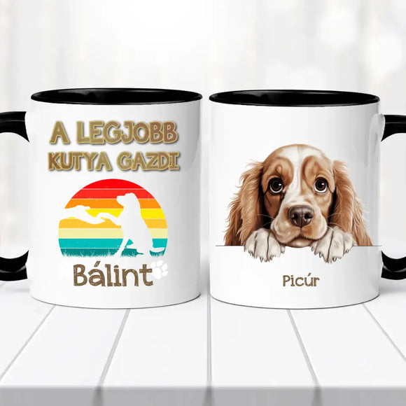 Legjobb kutya gazdi bögre