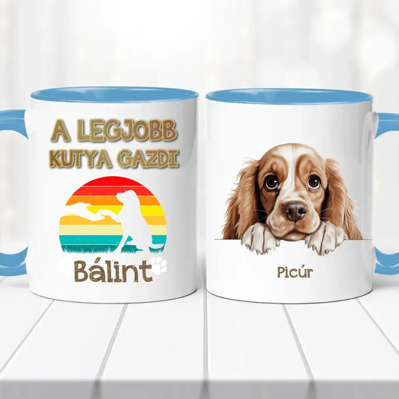 Legjobb kutya gazdi bögre