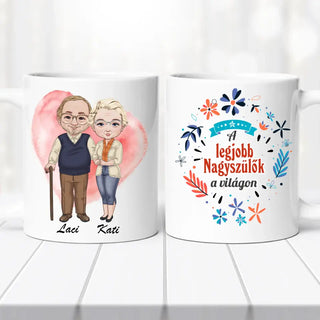 Legjobb nagyszülők bögre