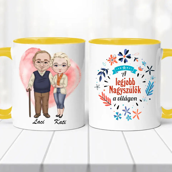 Legjobb nagyszülők bögre