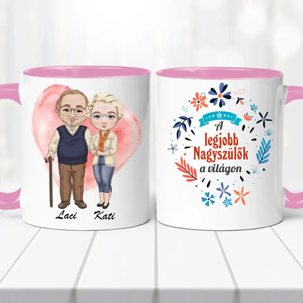 Legjobb nagyszülők bögre
