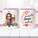 Anya-lánya bögre – személyre szabható-1