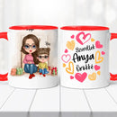 Anya-lánya bögre – személyre szabható-5