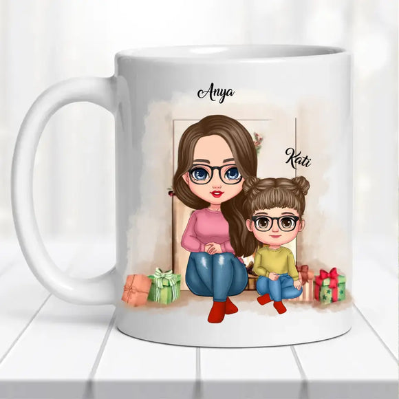 Anya-lánya bögre – személyre szabható