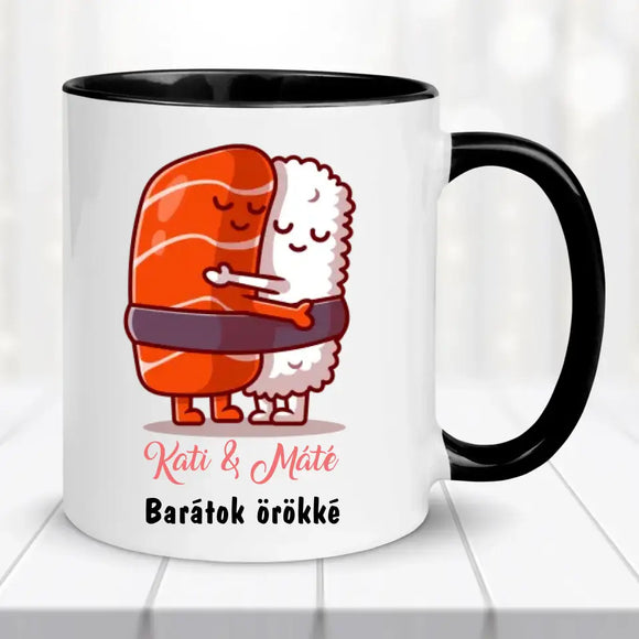 Barátnős bögre – pároknak is, aranyos rajzokkal