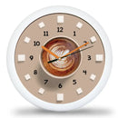 Kávés falióra többféle színes választható háttérrel-7