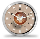 Kávés falióra többféle színes választható háttérrel-10