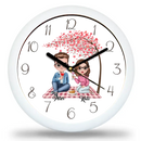 Valanten pár szerkeszthetó falióra-1