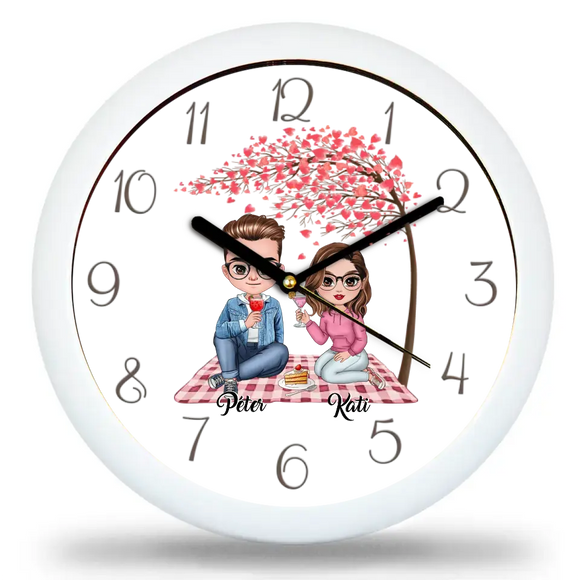 Valanten pár szerkeszthetó falióra