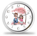 Valanten pár szerkeszthetó falióra-2