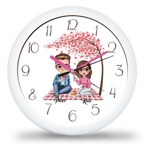 Valanten pár szerkeszthetó falióra