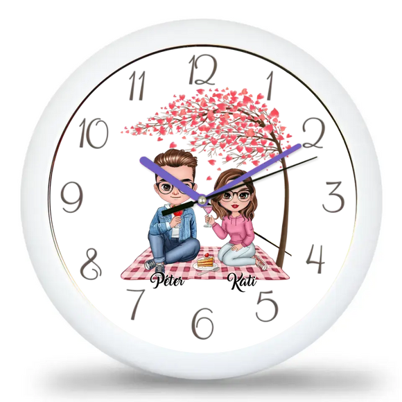 Valanten pár szerkeszthetó falióra