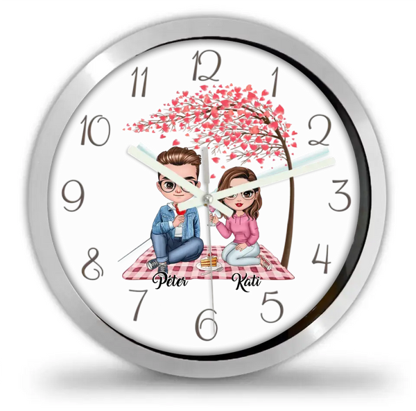 Valanten pár szerkeszthetó falióra