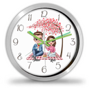 Valanten pár szerkeszthetó falióra-11